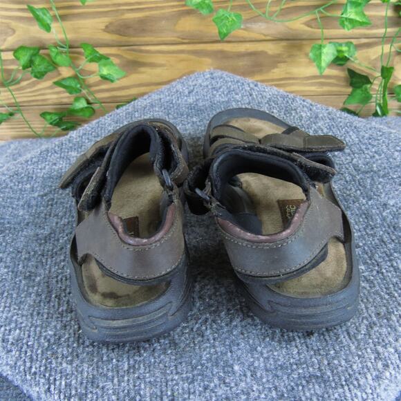 Pacific Crest Women's Sunset Beach Ankle Strap Brown Leather 6 Medium Used 2025‎ - Picture 4 of 7